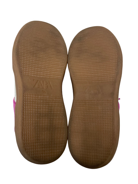 Calzado Zara Estampado Fuscia - Talla 36