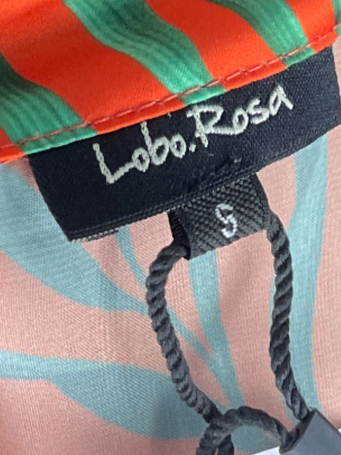 Set Lobo Rosa Camisa + Short Naranja - Talla S