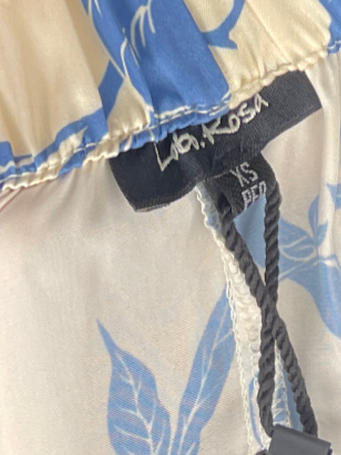 Set Lobo Rosa Camisa + Pantalón Estampado Blanco - Talla XS