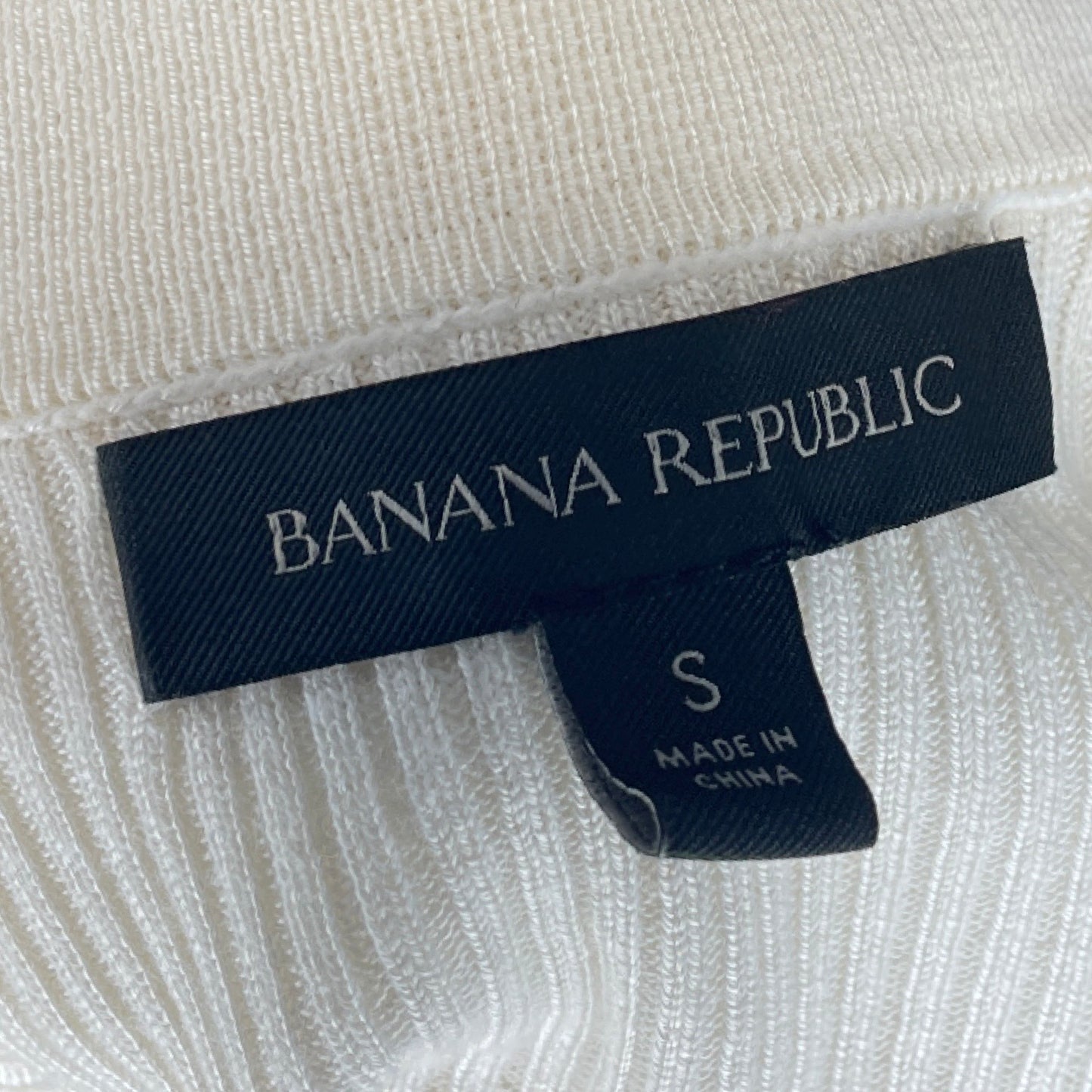 Sweater Banana Republic Botones Blanco - Talla S