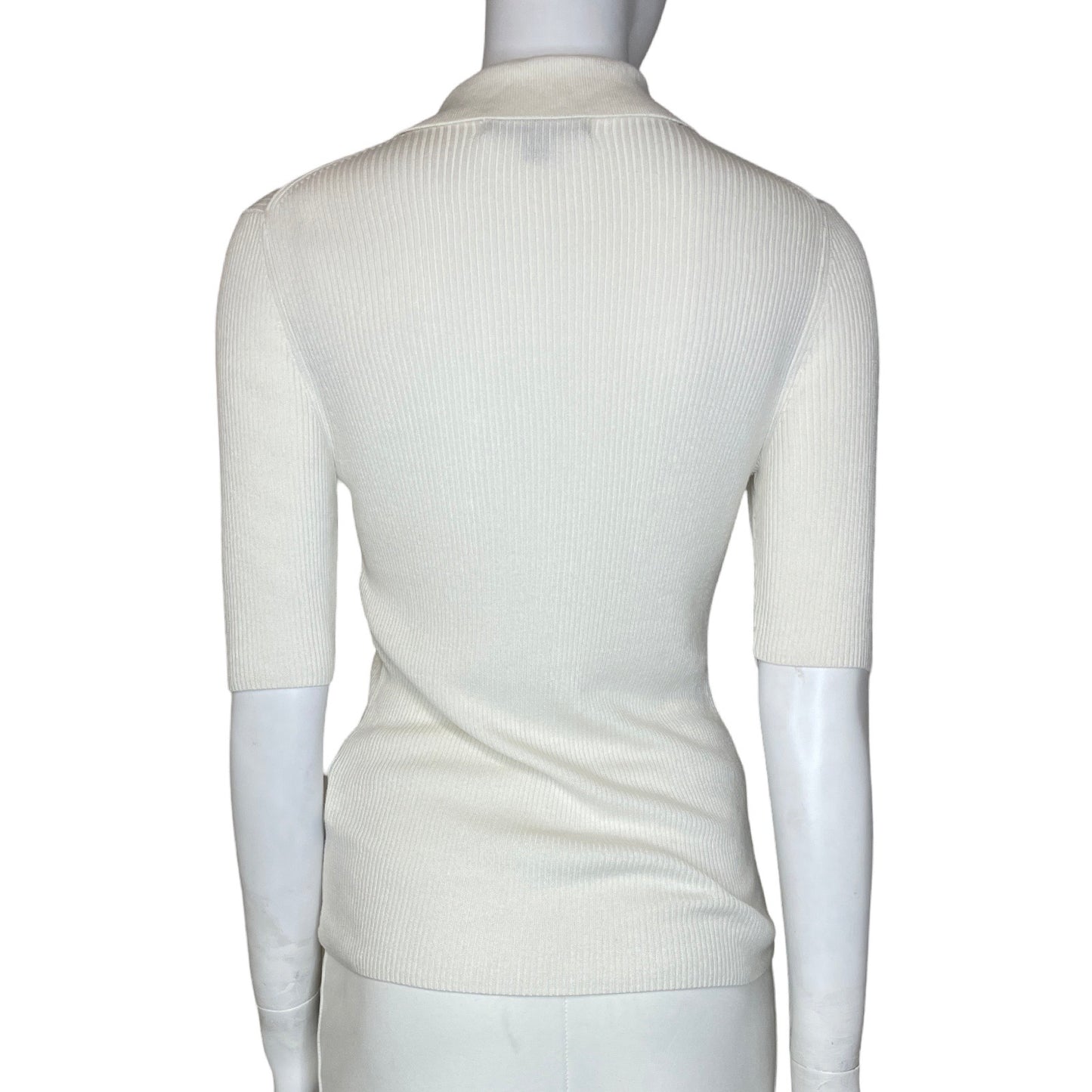 Sweater Banana Republic Botones Blanco - Talla S