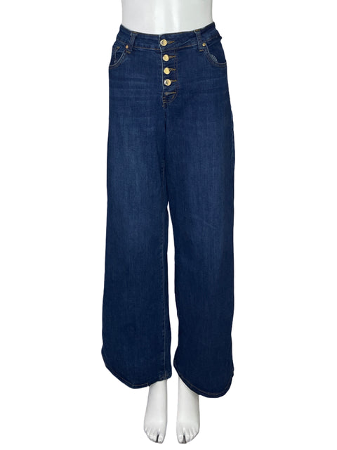 Pantalón Lulumari Demin Botones Azul-Talla 13