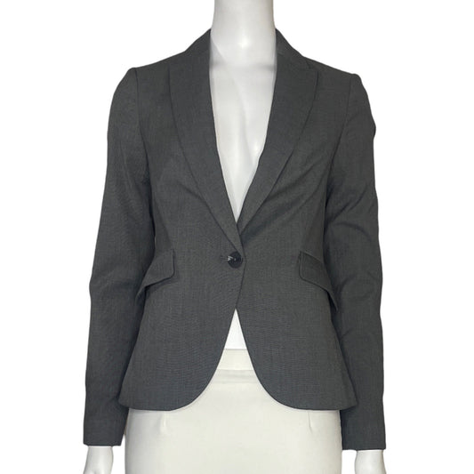 Blazer Express Mangas Larga Gris - Talla 0