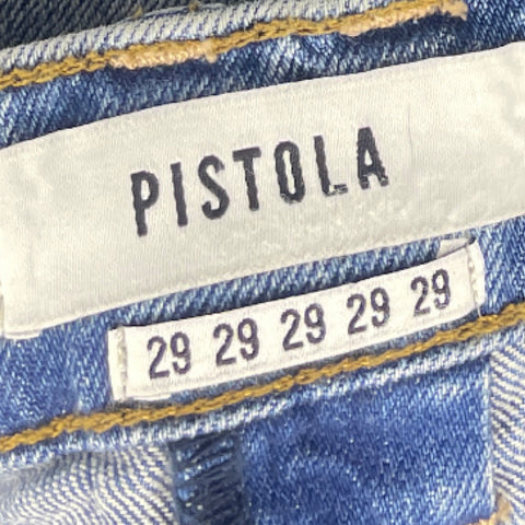 Pantalón Pistola Zipper Azul - Talla 29