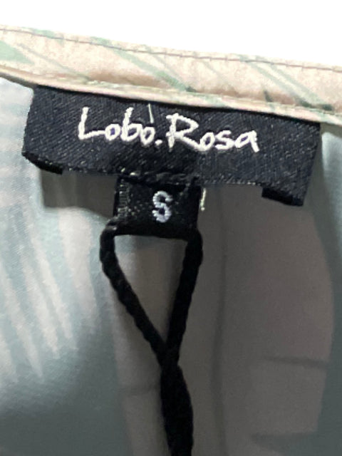 Romper Lobo Rosa Estampado Verde - Talla S