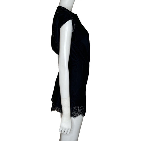 Romper Maje Encaje Negro-Talla 34
