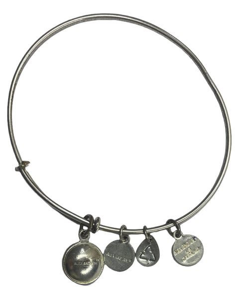 Brazalete Alex and Ani Piedra Plateado-Talla U