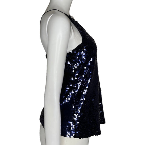 Top Tesoro TPS Lentejuelas Morado-Talla U