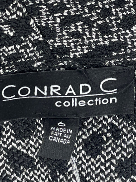 Chaqueta Conrad C Animal Print Negro-Talla 6