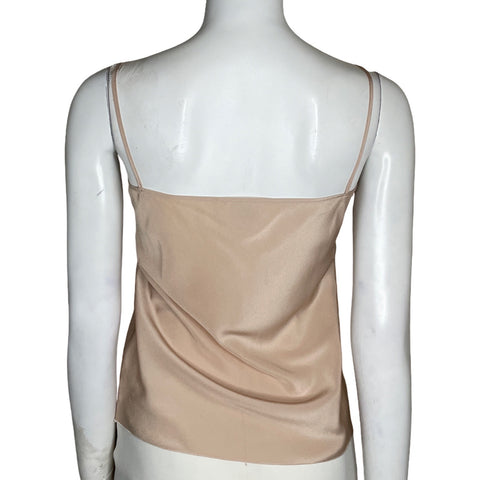 Top Red Valentino Plumas Beige-Talla U