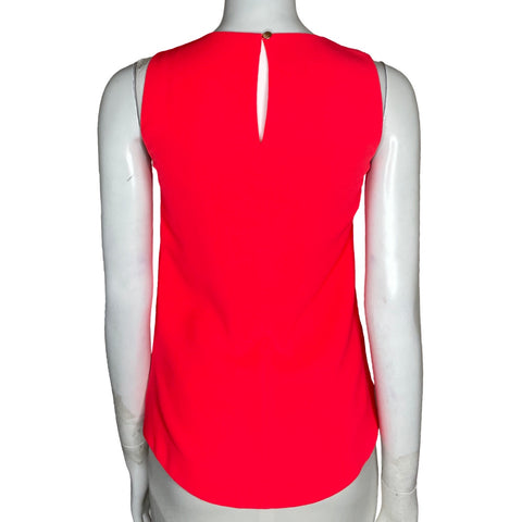 Blusa Ted Baker Sin Mangas Rosado-Talla 0