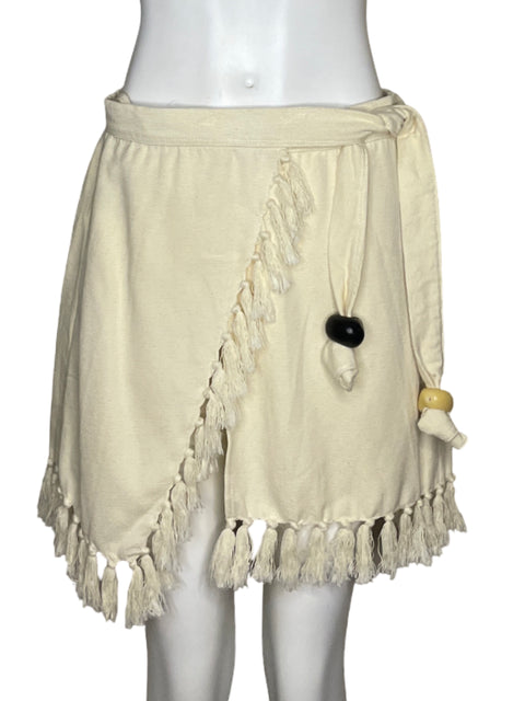 Falda Bamboleira Envolvente Beige - Talla S/M