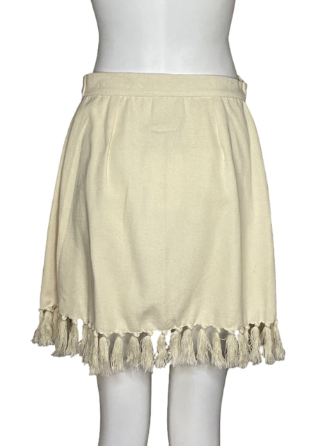 Falda Bamboleira Envolvente Beige - Talla S/M