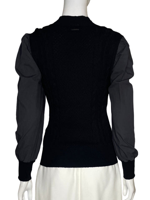 Blusa Mariacher Tejido Negro - Talla 1