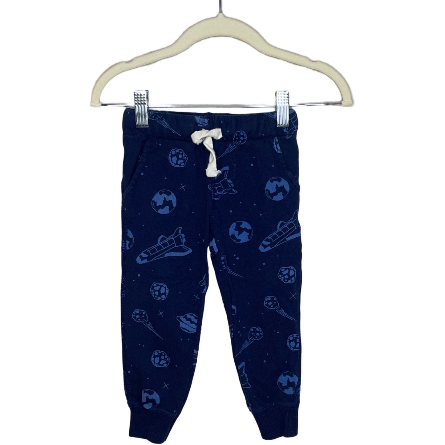 Pantalón Carters Dibujos Azul - Talla 2
