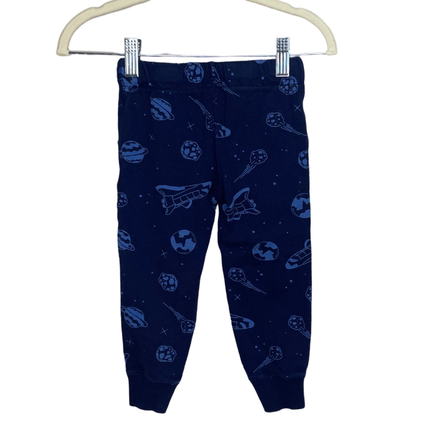 Pantalón Carters Dibujos Azul - Talla 2