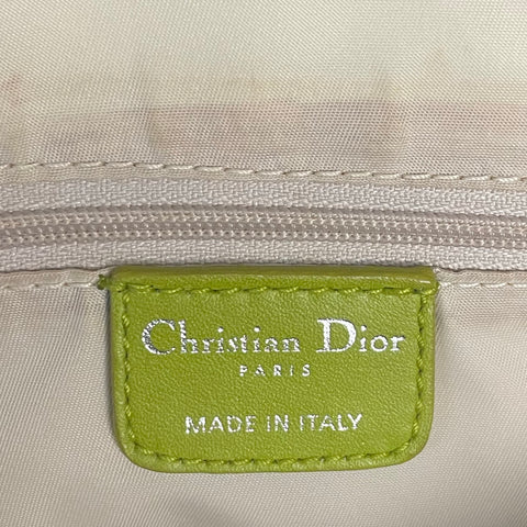 * Bolso Christian Dior Diorissimo Trotter Verde.