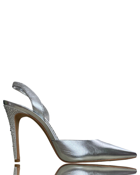 Calzado Karl Lagerfeld Pedreria Plateado-Talla 9.5