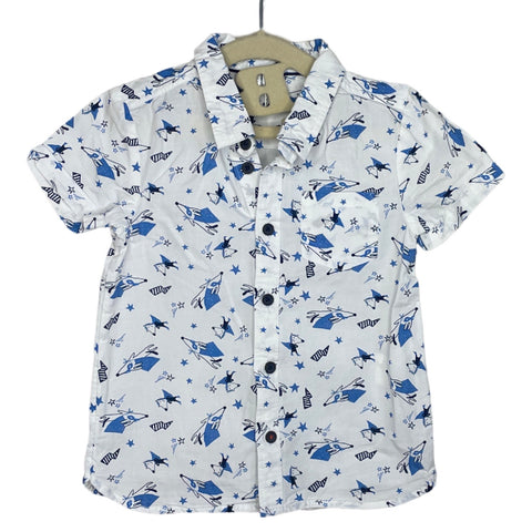 Camisa Orchestra Caricaturas Blanco - Talla 23M