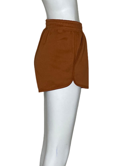 Short Nike Bolsillos Marrón- Talla XS