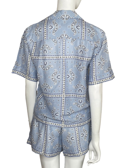 Set Sandro Cachemir Azul-Talla 38