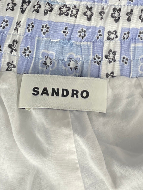 Set Sandro Cachemir Azul-Talla 38