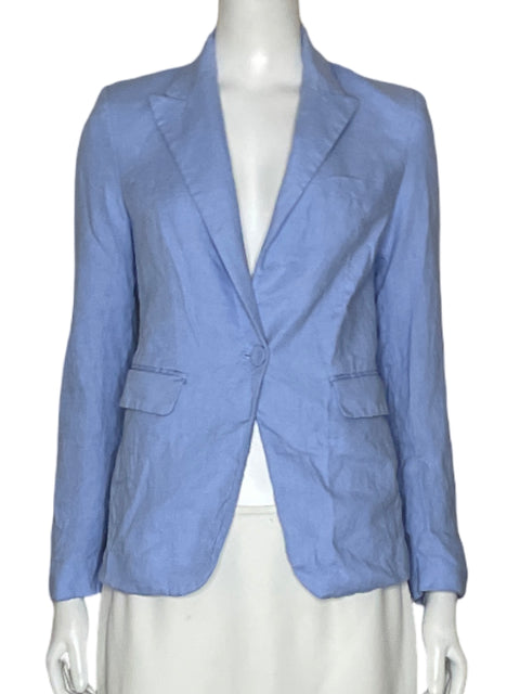 Blazer MNG Un Botón Azul-Talla XS