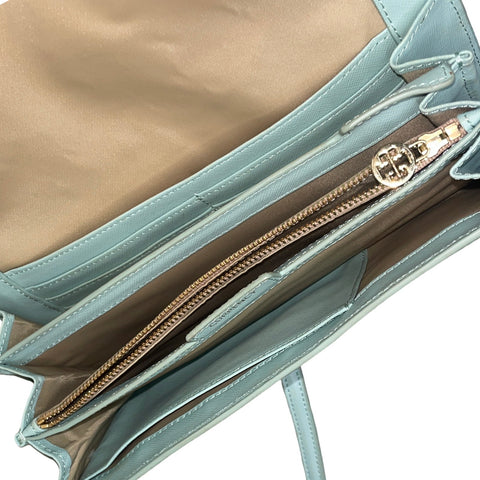 * Cartera Tory Burch Robinson Crossbody Verde Menta.