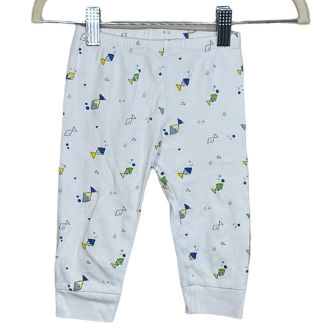Pantalón Beezu Peces Blanco - Talla 3