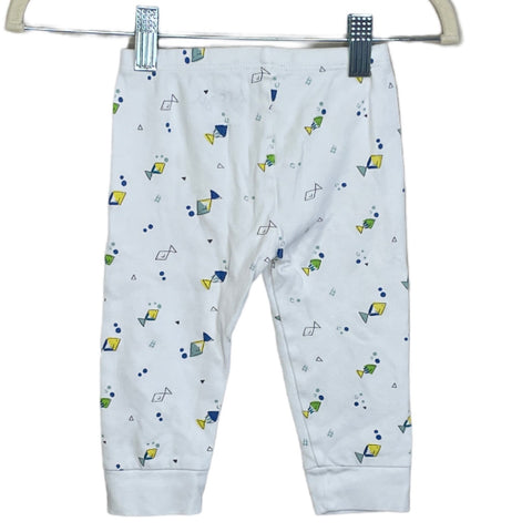 Pantalón Beezu Peces Blanco - Talla 3