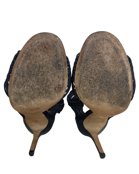 Calzado Jimmy Choo Cremallera Negro-Talla 38.5