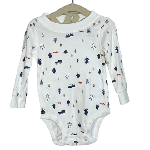 Body Carters Arboles Blanco - Talla 9M
