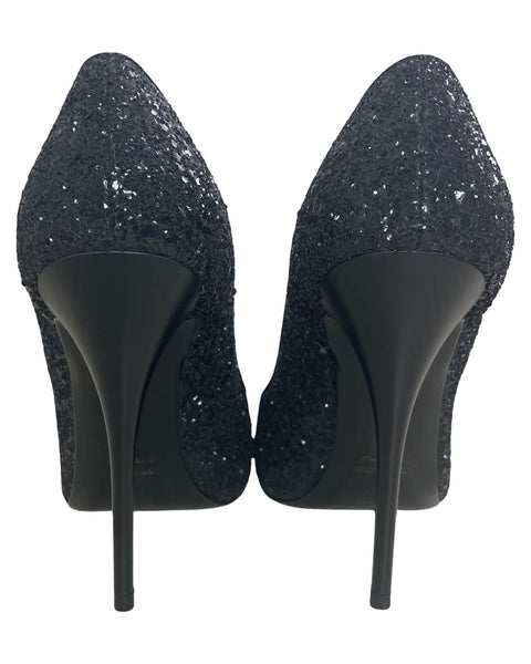 Calzado Giuseppe Zanotti Desing Brillo Negro-Talla 37.5
