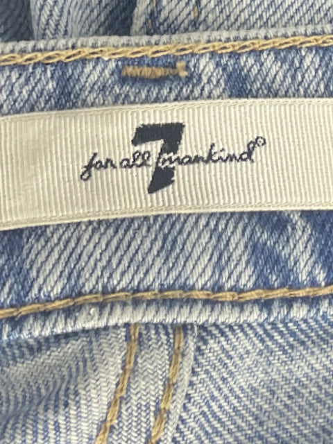Pantalón 7 For All Makind Tachas Denim Azul-Talla M