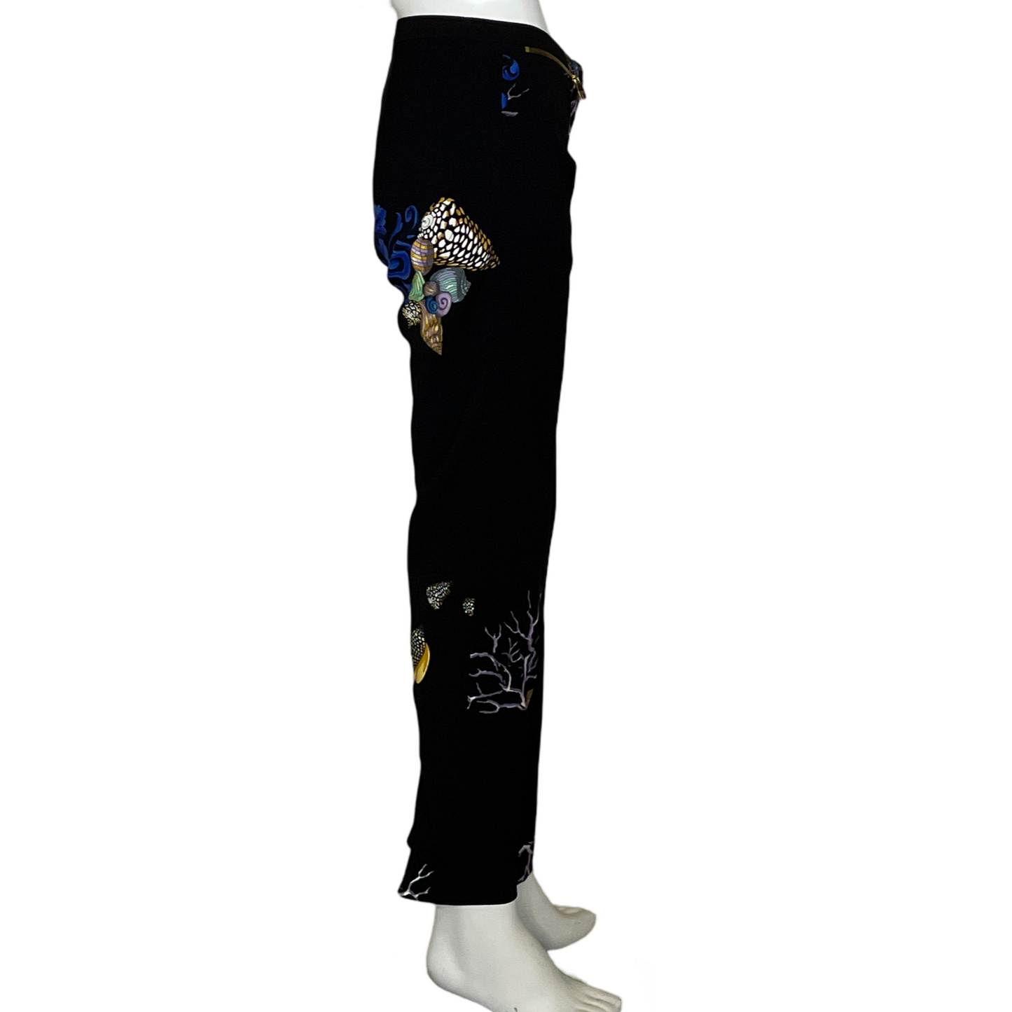 Pantalòn Versace Collection Estampado Caracol
Negro-Talla 44