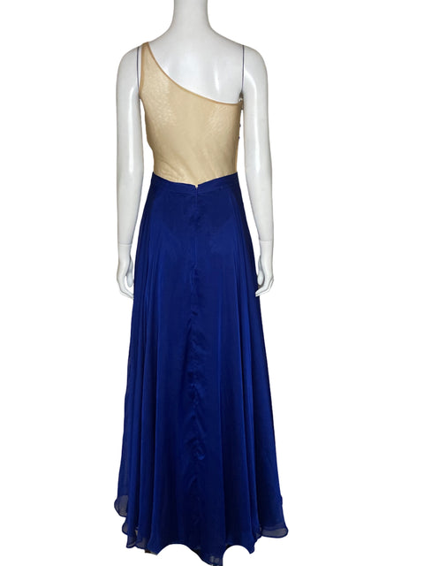 Set Tesoro TPS Body + Falda Brillante Azul - Talla S