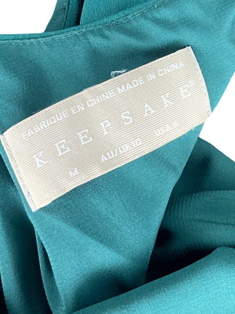 Vestido Keepsake One Shoulder Verde - Talla 6