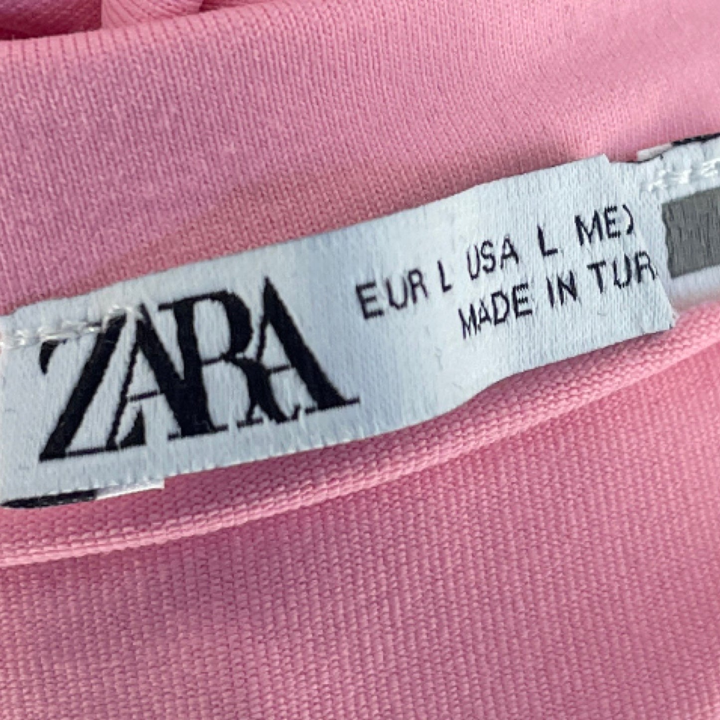 Sweater Zara Fluido Rosado - Talla L