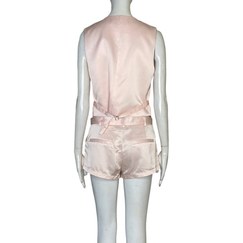 Set Lioness Chaleco y Short Rosado - Talla S