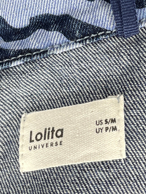 Chaqueta Lolita Universe Denim Azul-Talla S/M