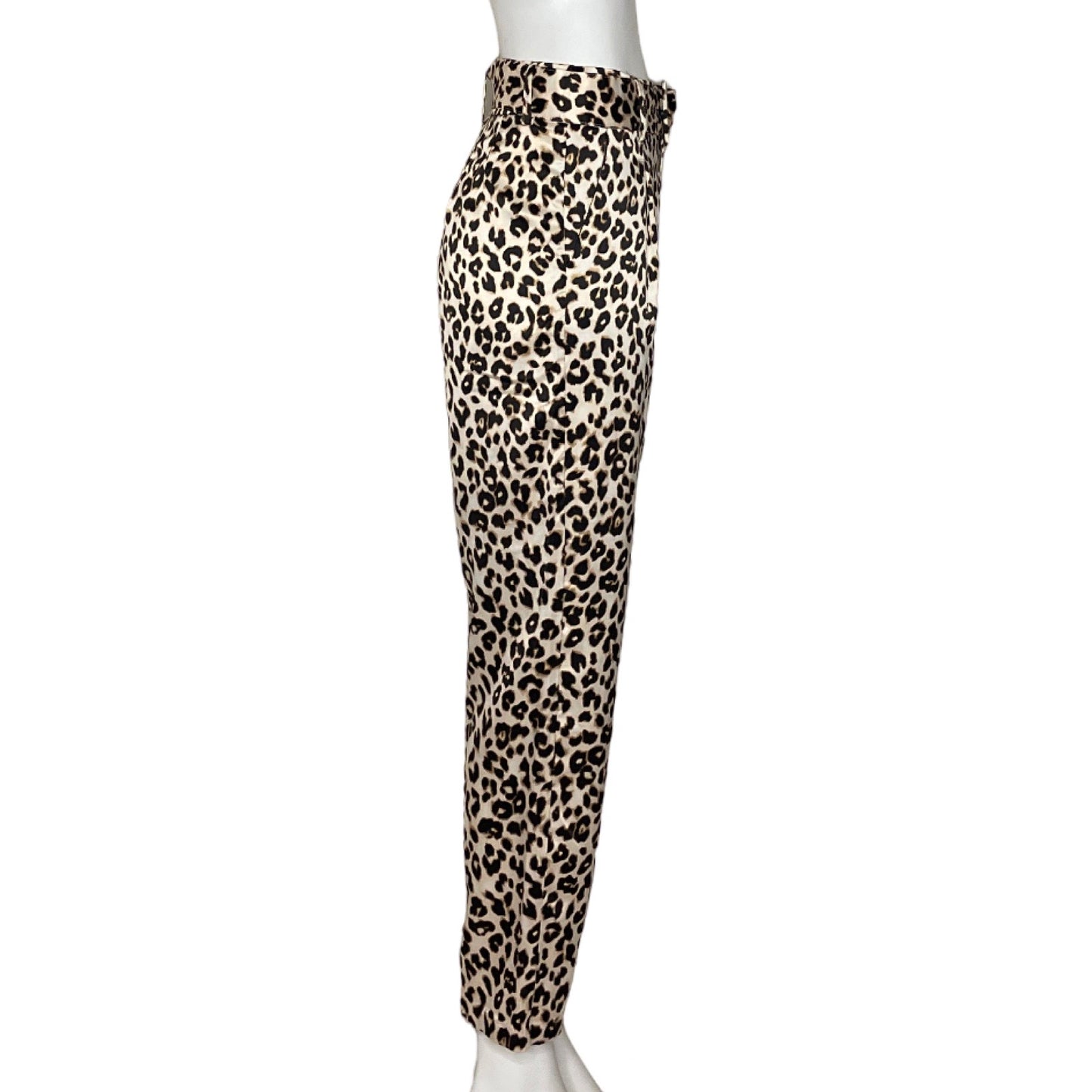 Pantalón Do + Be Animal Print Marrón - Talla S