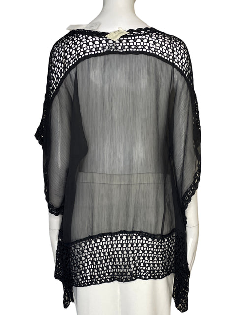 Blusa Do & Be Tejido Negro - Talla L