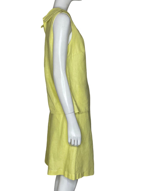 Set Maria Calderon Blusa + Pantalón Short Amarillo - Talla M