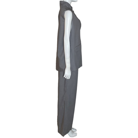 Set  Zara Sin Mangas Gris-Talla XXL