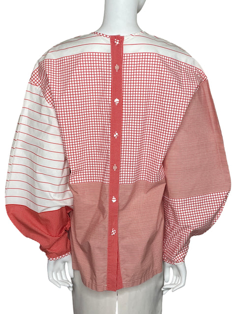 Camisa Silvia Tcherassi Patrones Blanco-Talla M