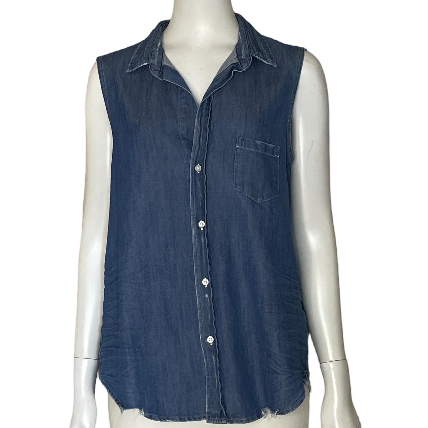 Camisa Frank & Eileen Denim Azul-Talla S