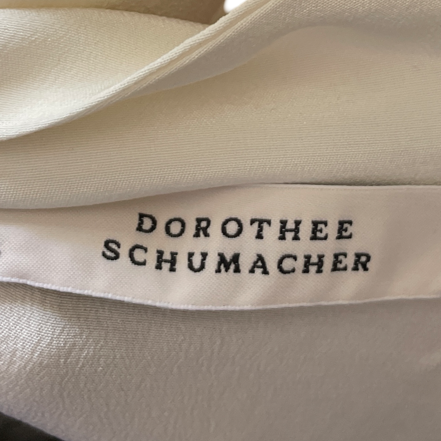 Camisa Dorothee Schumacher Lazo Beige-Talla 3