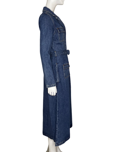 Vestido Self-Portrait Denim Azul - Talla 4