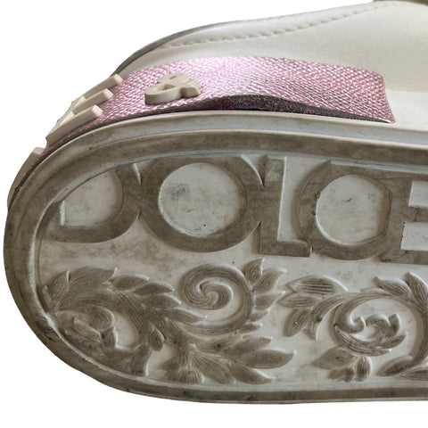 * Calzado Dolce & Gabbana Portofino Blanco-Talla 37.5