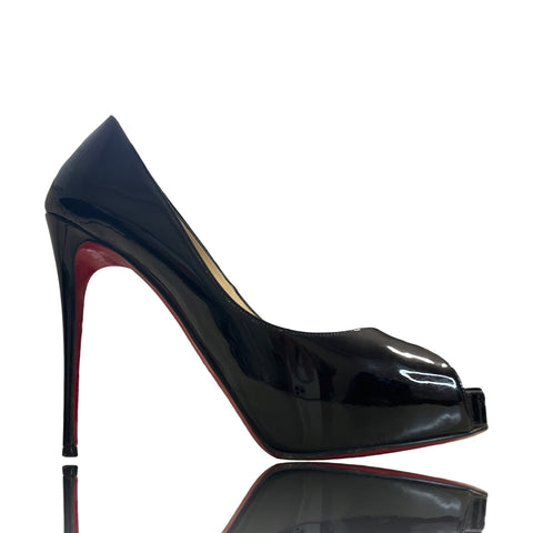 * Calzado Christian Louboutin New Very Privé Negro-Talla 38.5